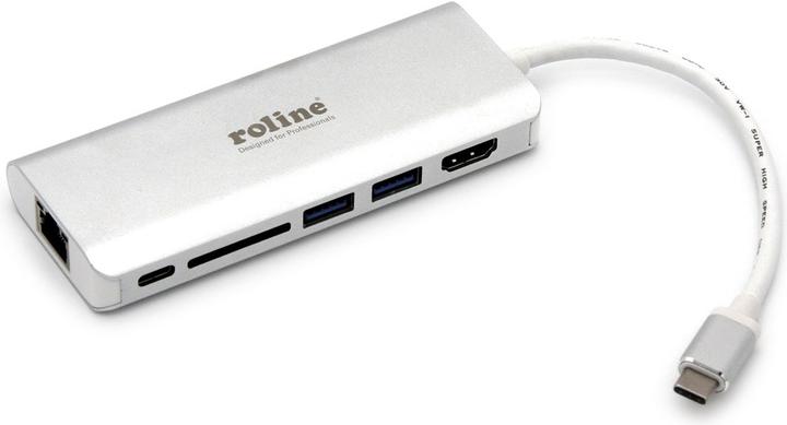 Produktbild Roline Docking Station USB Typ C - HDMI (USB-C, 3 Ports)