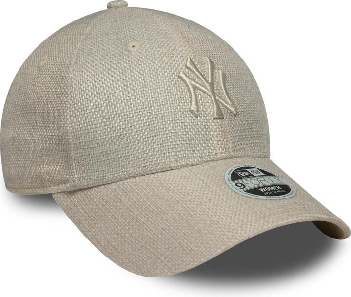 New Era 9Forty Damen Cap - Woven New York Yankees Beige