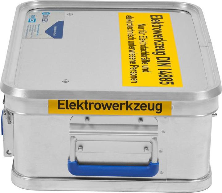 Produktbild Dönges Elektrowerkzeug DIN 14885, ohne Schaumeinlage, 400 x 300 x 150 mm (1 Teile)