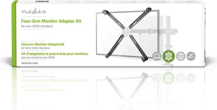 Actual product image Nedis Adapter Mount Kit | 13 " | 27 " | max. weight: 8 kg (Table, 27")
