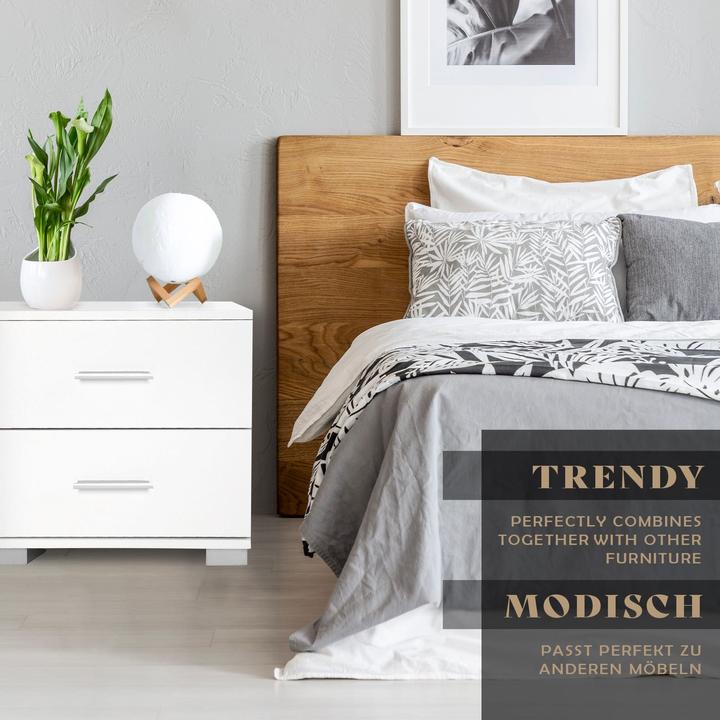 Produktbild Miadomodo Nachttisch 2er-Set (40 x 40 x 35 cm)