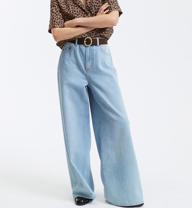 La Redoute Collections Extraweite High-Waist-Jeans