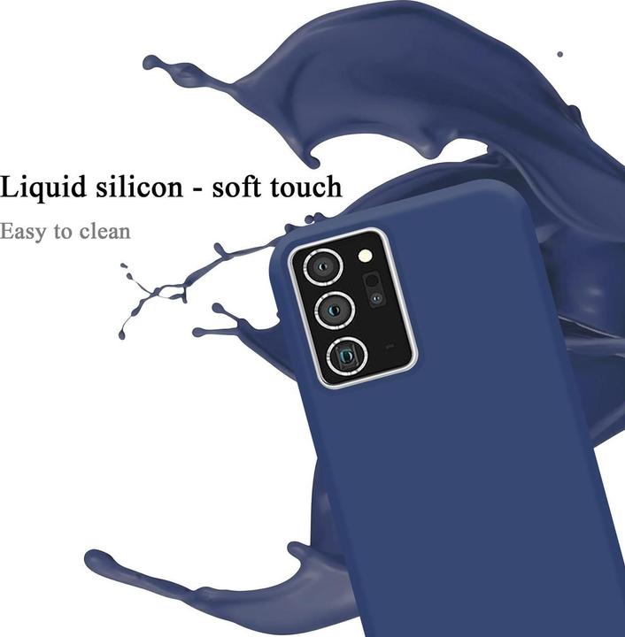 Productafbeelding Cadorabo TPU Liquid Silicone Case Cover (Samsung Galaxy Note 20+)