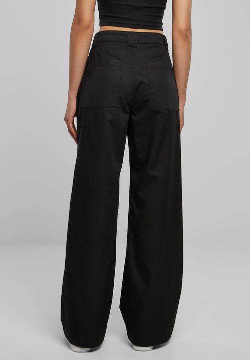 Actual product image Urban Classics Ladies Straight Leg Workwear Pants (33)