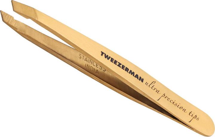 Tweezerman Mini Slant Tweezer Gold