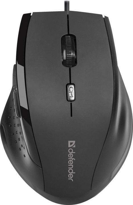 Actual product image Defender MOUSE ACCURA MM-362 CZARNA OPTICAL 1600DPI 6P (Cable)