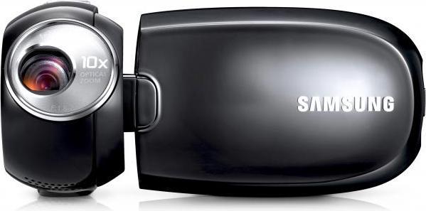 Samsung SMX-C20, Flash Camcorder, 10x Zoom, Schwarz