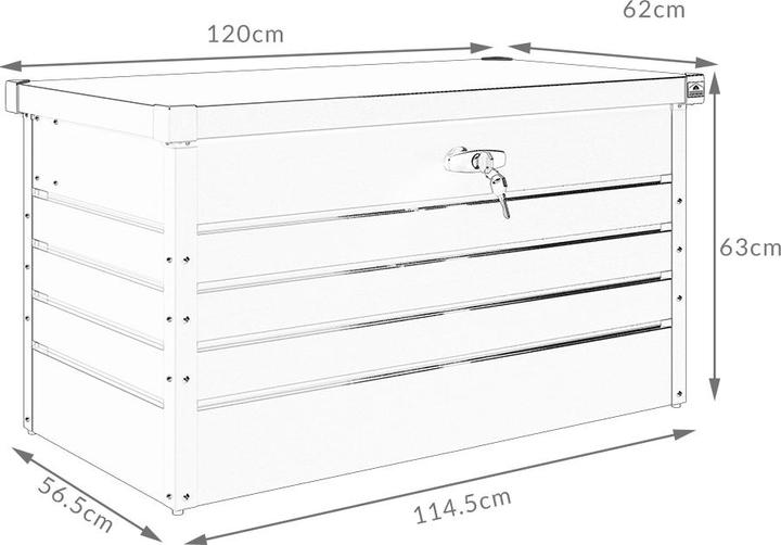 Produktbild Gardebruk Auflagenbox