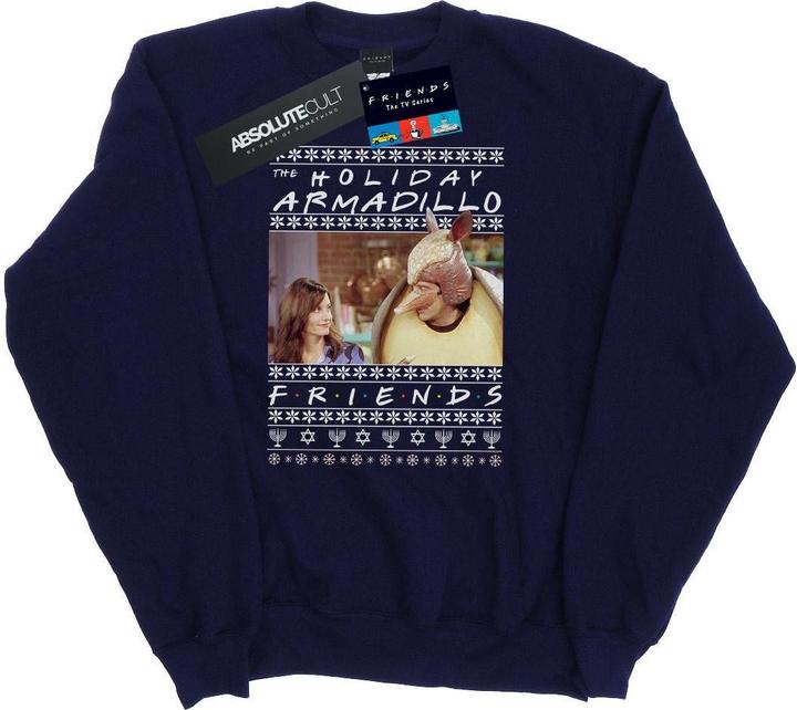 Friends Fair Isle Holiday Armadillo Sweatshirt (S)