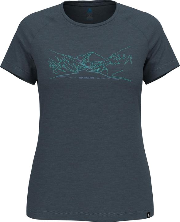 Actual product image Odlo T-shirt crew neck s/s ASCENT PW 130 RUN. BIKE. HIKE. (XS)