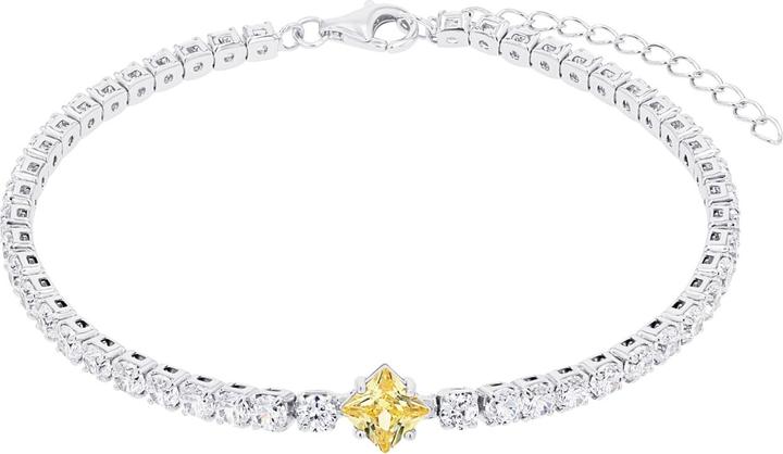 Produktbild Amor Armschmuck für Damen, 925 Sterling Silber, Zirkonia synth. (21 cm, Silber 925)