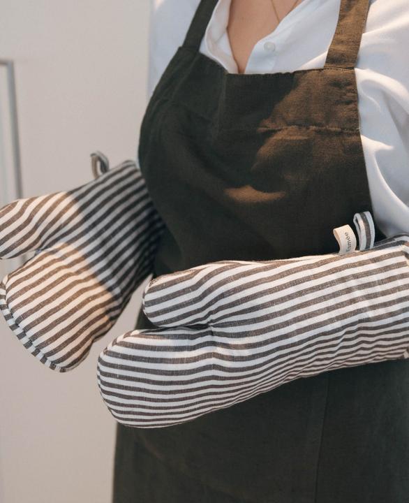 Image du produit Esmée Gant de four en coton et lin (Remplissage : Polyester, 50% lin / 50% coton biologique)