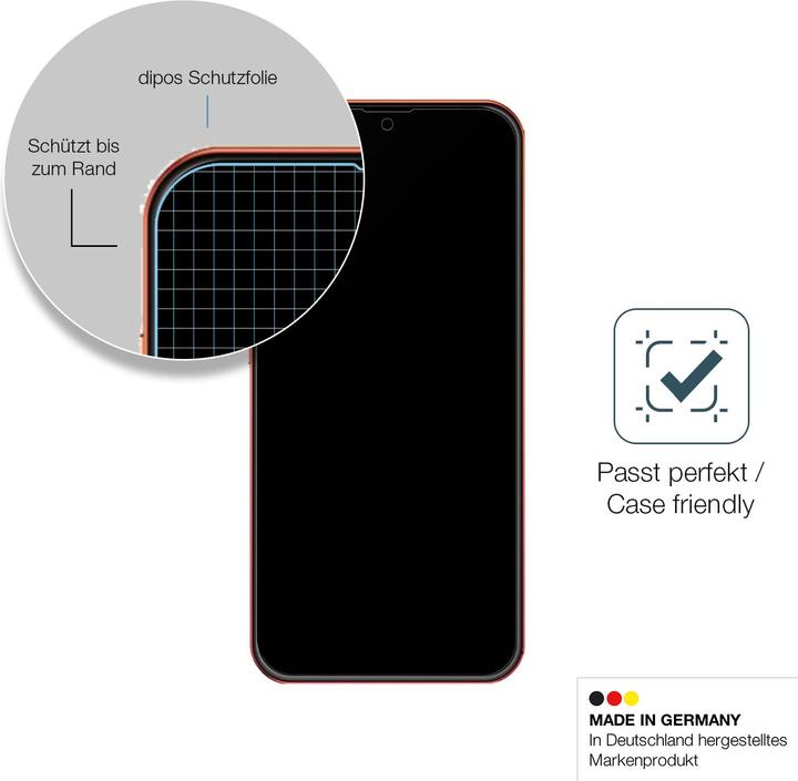 Actual product image Dipos Anti-Shock Screen Protector Matte (1 Piece, Ulefone Note 8P)