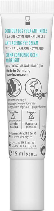 Actual product image Lavera Q10 basis sensitiv (Crème, 15 ml, Day + Night)