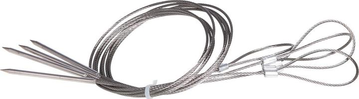 Actual product image All'Grill Flexible barbecue skewer set of 4 (shashlik wire/barbecue wire)