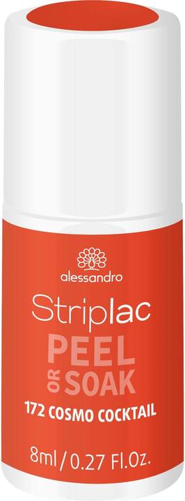 Actual product image Alessandro Striplac Peel or Soak - 172 Cosmo Cocktail (172 Cosmo Cocktail, UV gel varnish)