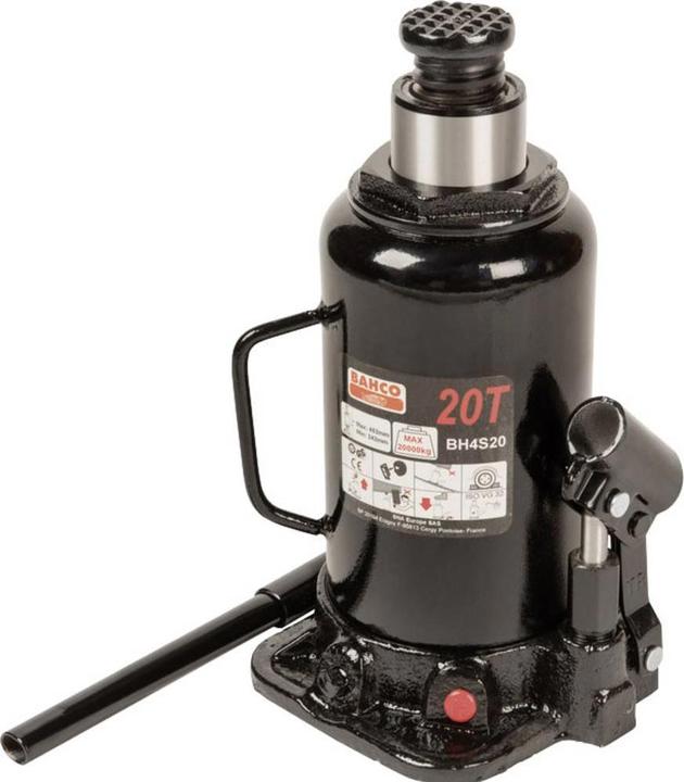 Produktbild Bahco Flaschenwagenheber, geschweisstes Gehäuse, 8T