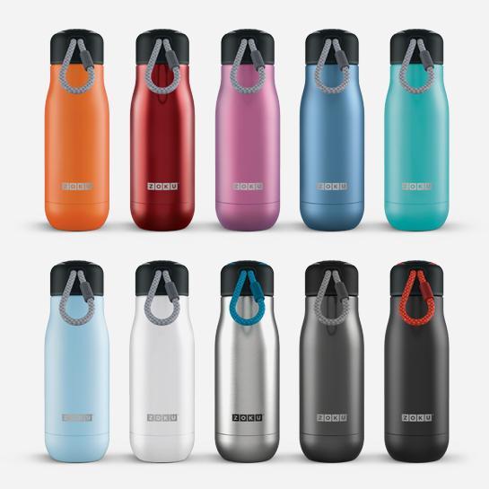 Actual product image ZOKU Stainless steel bottle (0.35 l)