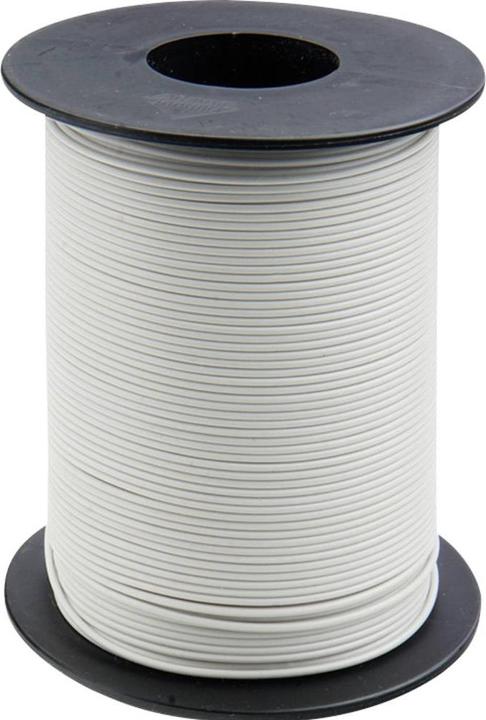 Donau Kupferschalt-Litze Weiss 100 m Spule (100 m)