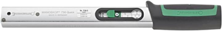 Produktbild Stahlwille 730 Quick Drehmomentschlüssel Service MANOSKOP® mit Aufnahme für Einsteckwerkzeuge Gr. a/20 40-200 (1/2", 40 Nm, 200 Nm)