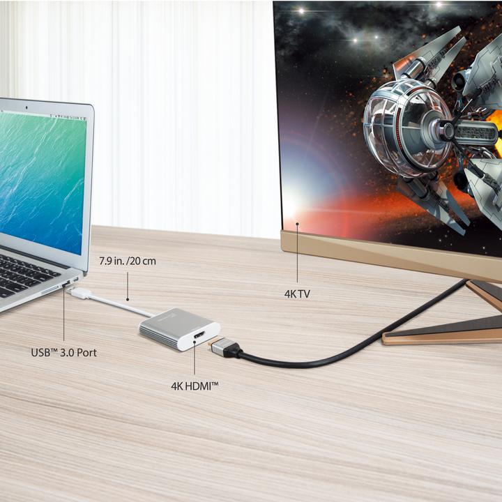 Produktbild j5Create USB 3.0 zu (USB, 7.60 cm)