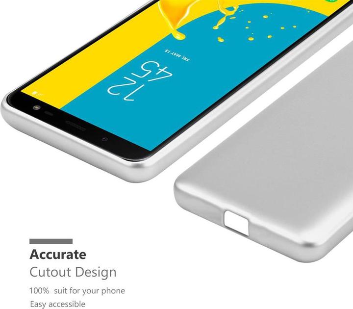 Image du produit Cadorabo Couverture métallique mate TPU (Samsung Galaxy J6)
