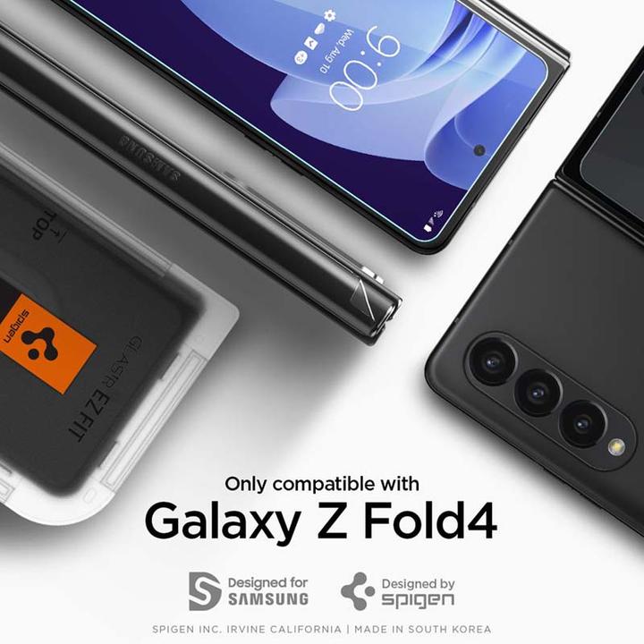 Image du produit Spigen Screen Protector GLAS.tR Full Cover Glass + Hinge Film (1 pièce(s), Samsung Galaxy Z Fold4)