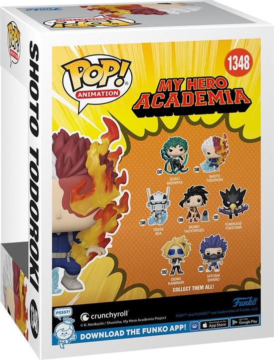 Produktbild Funko My Hero Academia POP! Animation Vinyl figurine Shoto Todoroki 9 cm