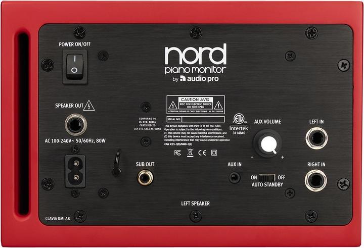 Actual product image Nord Piano Monitor (Passive, Active, Pair, 2x 80 W)