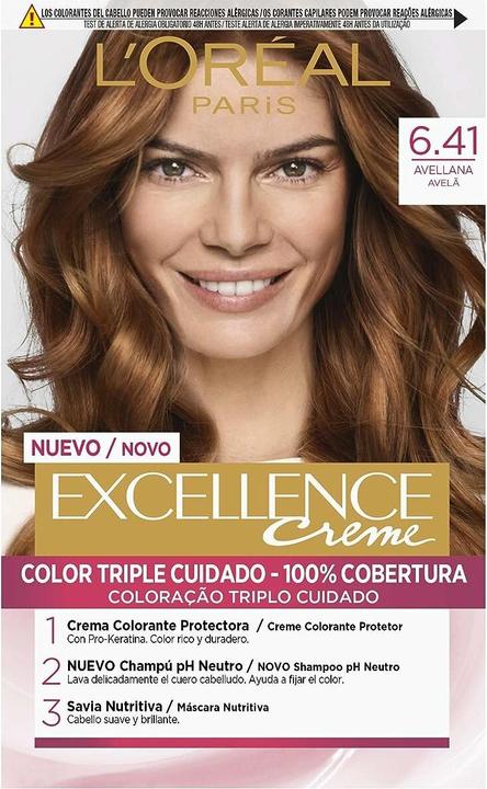 L'Oréal Paris EXCELLENCE Creme tinte #6,41 avellana (#6,41 avellana)