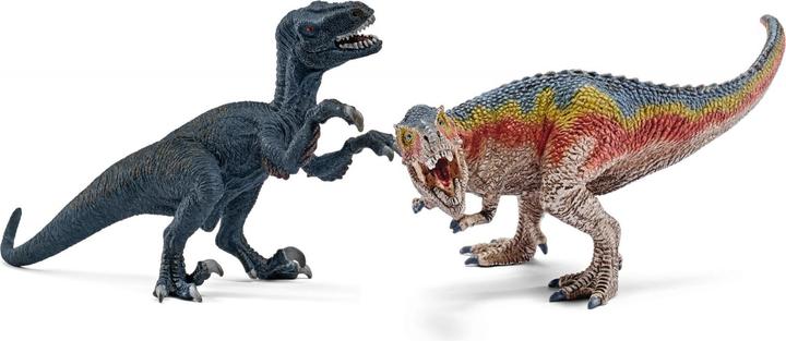 Schleich T-Rex und Velociraptor klein