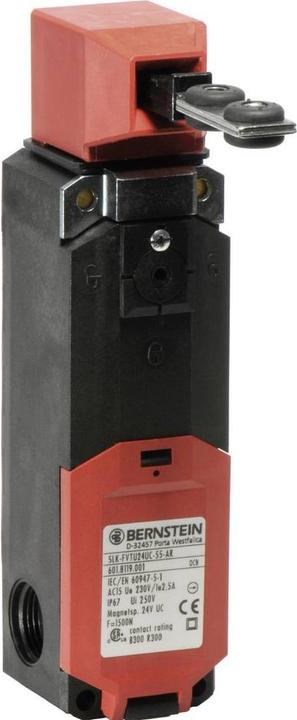 Produktbild Bernstein Sicherheitsschalter SLK M UC 55 R0 A0 L0 0 24 V DC/AC 5 A getrennter Betätiger tastend IP67 1 St