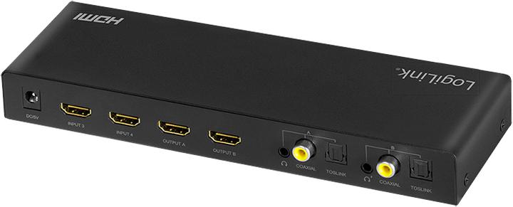 Actual product image LogiLink HDMI Matrix Switch