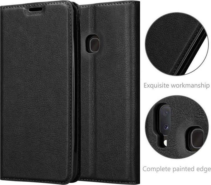 Actual product image Cadorabo Book Invisible Magnet Cover (Samsung Galaxy A40)