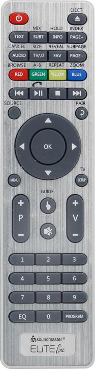 Immagine prodotto Soundmaster KTD1020SI Centro multimediale sotto il mobile con radio DAB+/FM, lettore CD e TV LCD DVB-T2/C da (DAB, FM, Bluetooth, WiFi)