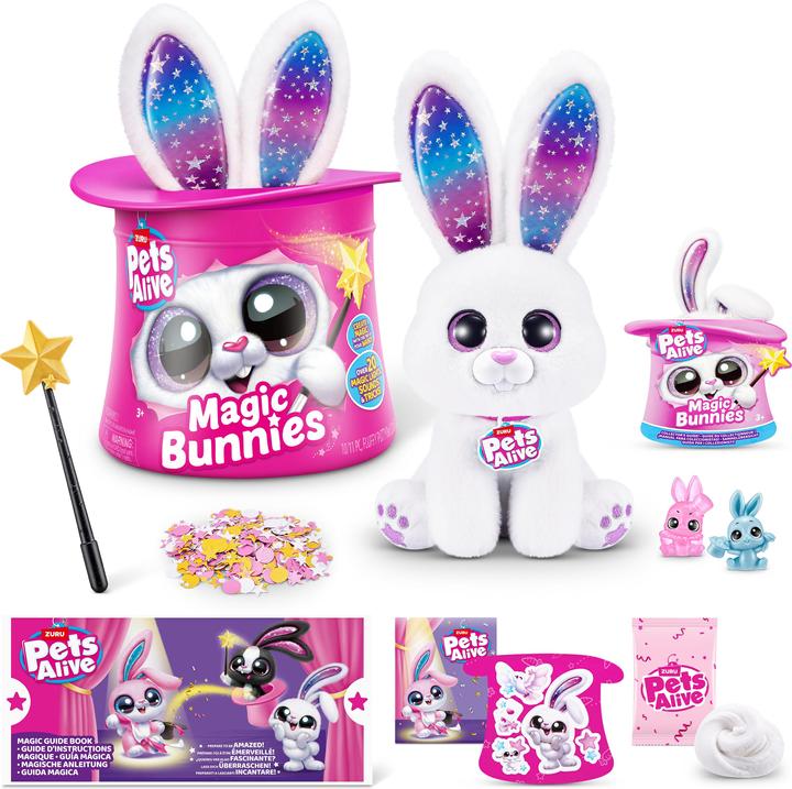Actual product image Zuru Pets Alive Magic Bunny (33 cm)