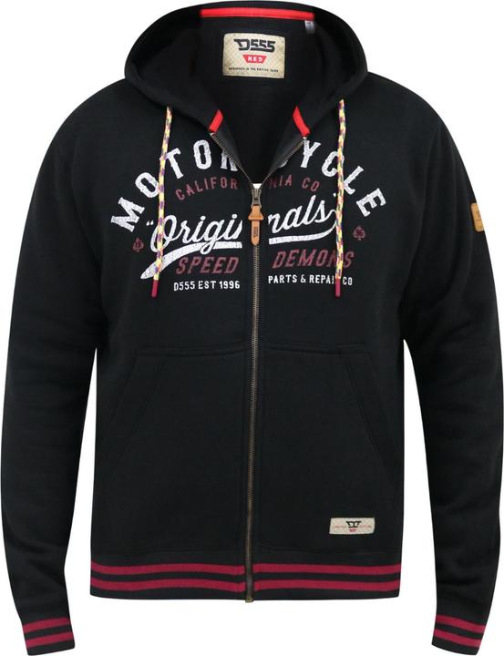 Produktbild DUKE Patrick D555 Kapuzenpullover Durchgehender Reissverschluss (XXL)