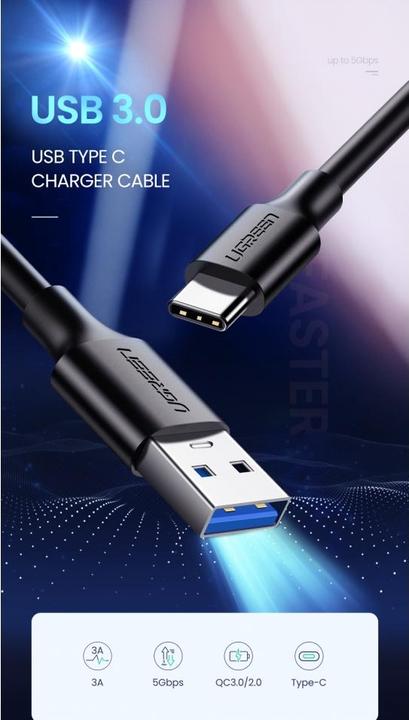 Immagine prodotto Ugreen Cavo dati da USB-C a USB-A 3.0 3A (1 m, USB 3.0)