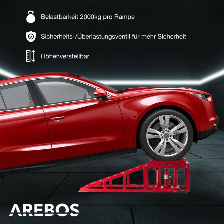 Produktbild Arebos PKW Auffahrrampe