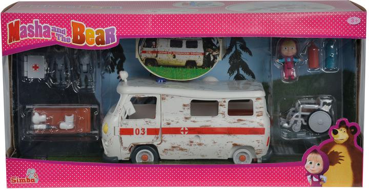 Produktbild Simba Masha Spielset "Krankenwagen"