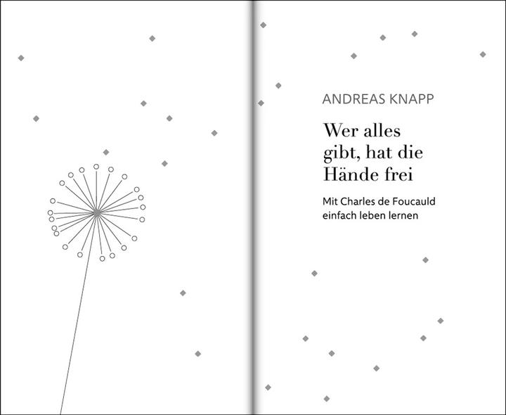 Actual product image Wer alles gibt, hat die Hände frei (German, Andreas Knapp, 2021)