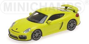 Produktbild Minichamps PORSCHE CAYMAN GT4 2016 vert 1:87