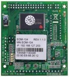 Produktbild Moxa EOM-104 - Eingebettetes verwaltetes Ethernet-Switch-Modul mit 4 10100BaseT(X)-Ports, -40 bis 75C o