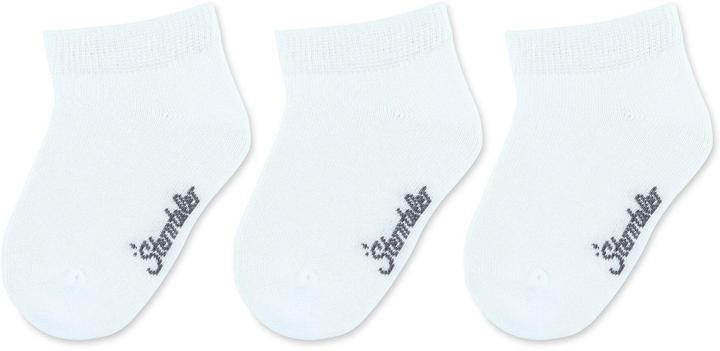 Sterntaler Socken 3er Set Weiss Gr. 27/30 (3er Pack, 27 - 30)