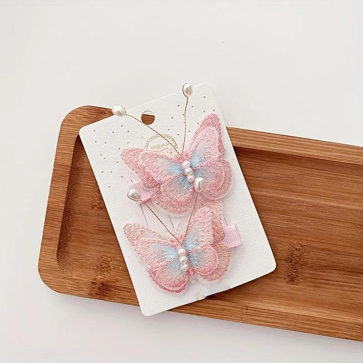 Immagine prodotto Activity Board Schmetterlings-Haarspangen mit Pailletten