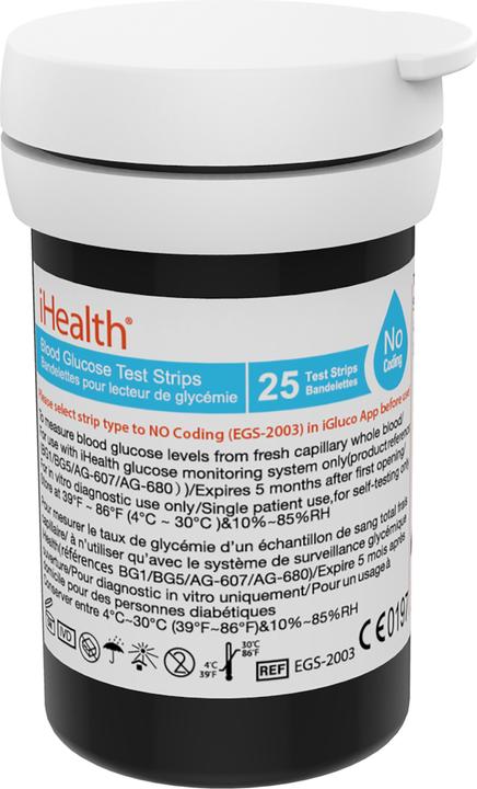 Actual product image iHealth Test strips for glucometer (Test strips)