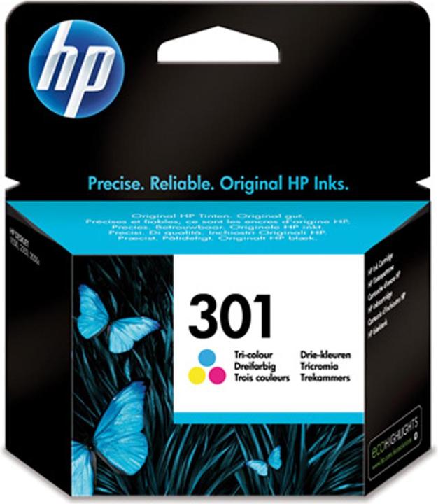 Image du produit HP 301 - Couleur (cyan, magenta, jaune) - original