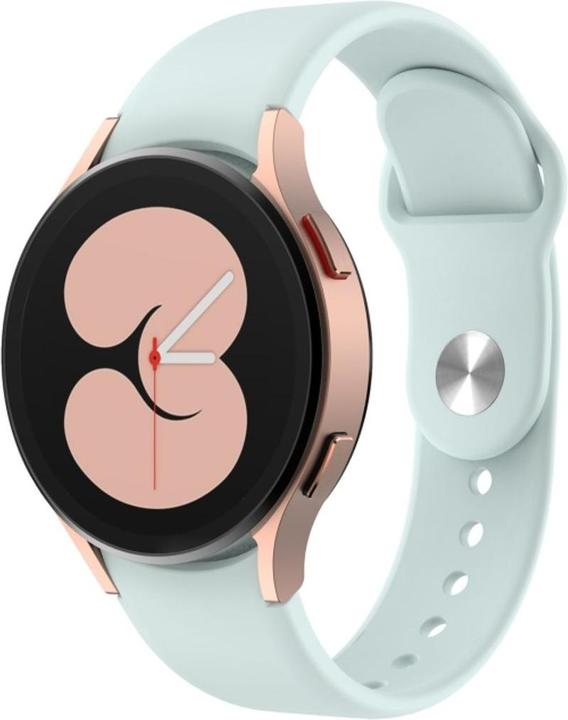 Produktbild König Design Silikon Armband 20mm Uhrenarmband für Samsung Galaxy Watch 4 5 Classic Pro Loop (20 mm, Silikon)