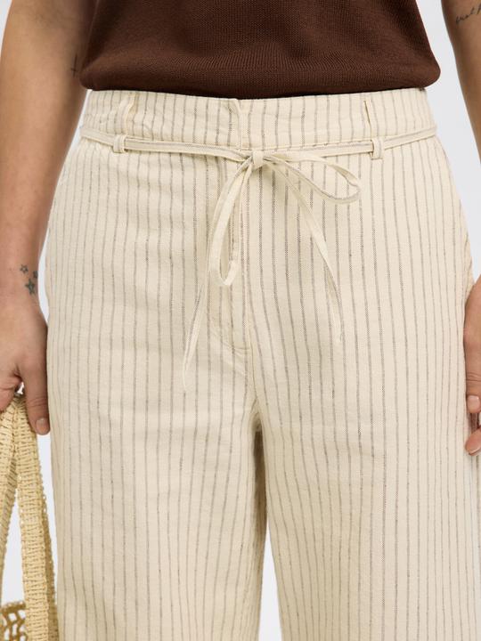 Actual product image Selected Femme Hanfmix Hose mit weitem Bein (42)