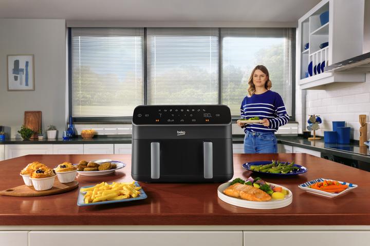 Actual product image Beko FRL5388B ExpertFry Dual Zone Air Fryer (EU plug)